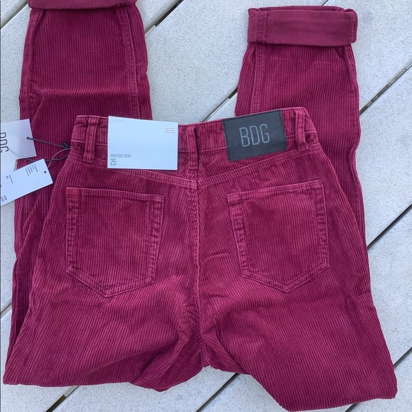 Urban Outfitters BDG High-Rise Mom Corduroy Pants - 25 - New! - Picture 5 of 5